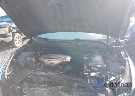 2017 Cadillac Xt5 Premium Luxury z USA, uszkodzony, nr VIN 1GYKNERS0HZ124508